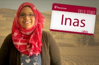 Portrait of Inas, Prosper Global field staff in Libya