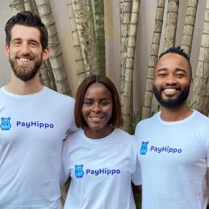 The payhippo team standing togther.