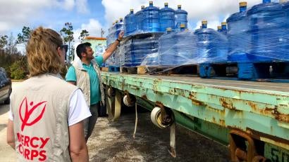 Prosper global water distribution in the bahamas after hurricane dorian