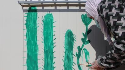 In Jordan’s Azraq camp, adolescent girls are designing their own safe space and sessions to talk about the issues they care most about.